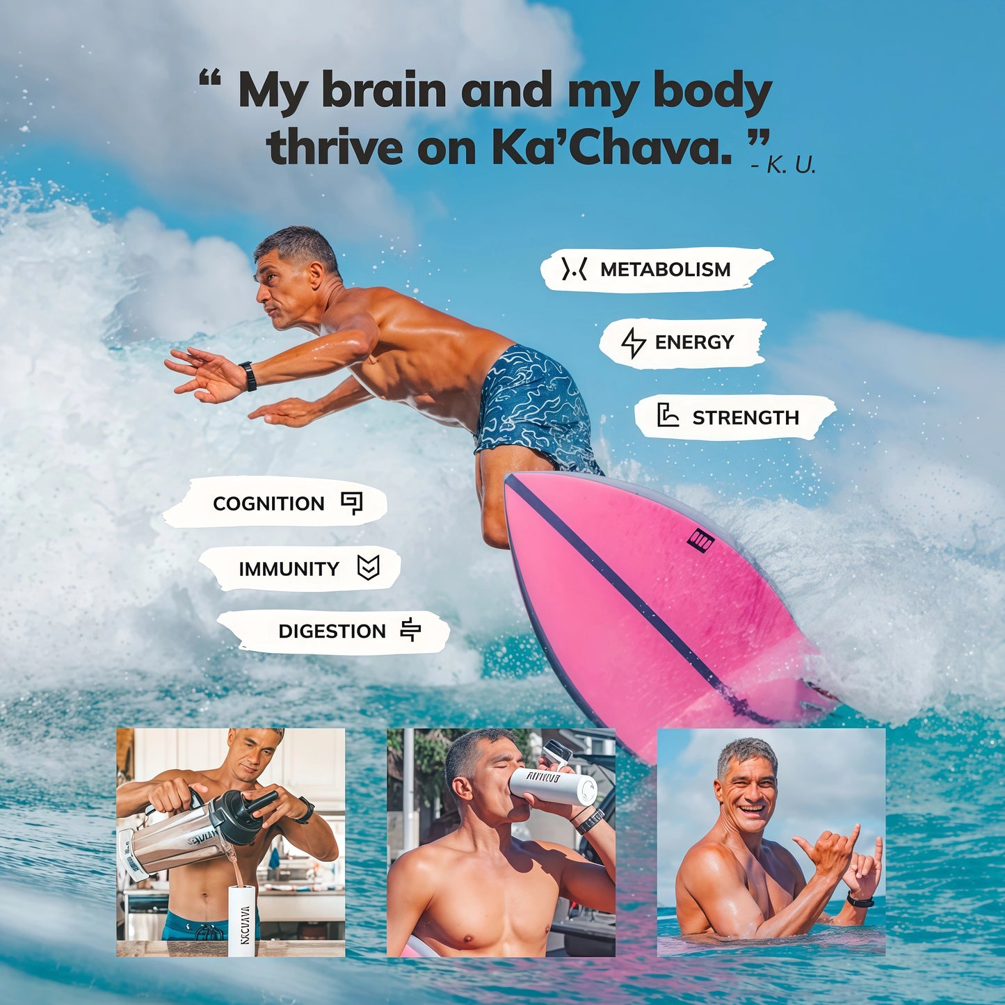 Ka’Chava Whole Body Meal Shake Chocolate 2 lb – Vegan Protein Powder with 85+ Superfoods & Greens – Plant-Based Meal Replacement with Probiotics & Digestive Enzymes – Gluten & Dairy Free (15 Servings)